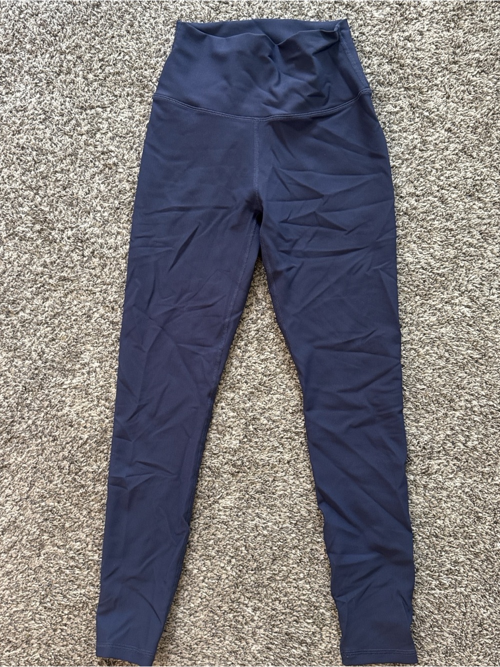 Wilo High-Waist Navy Active Leggings